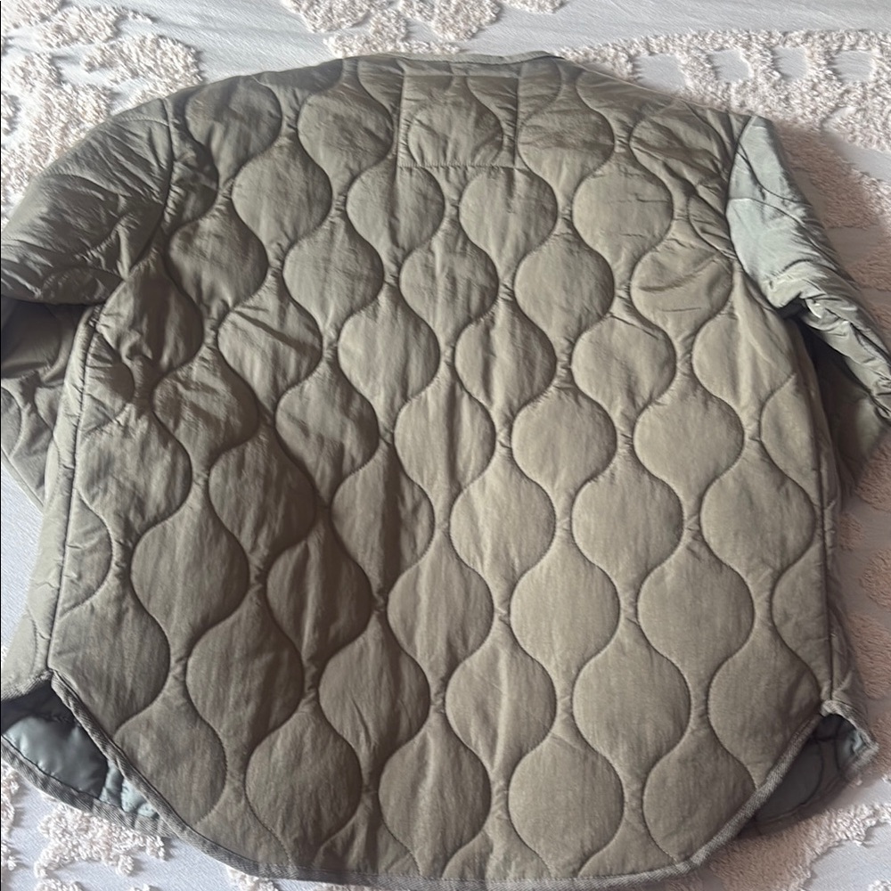 Design Lab Lord & Taylor Olive Utility Jacket - Picture 5 of 6